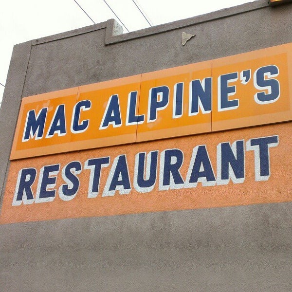 Photo taken at MacAlpine&#39;s Diner and Soda Fountain by Anthony R. on 3/3/2013