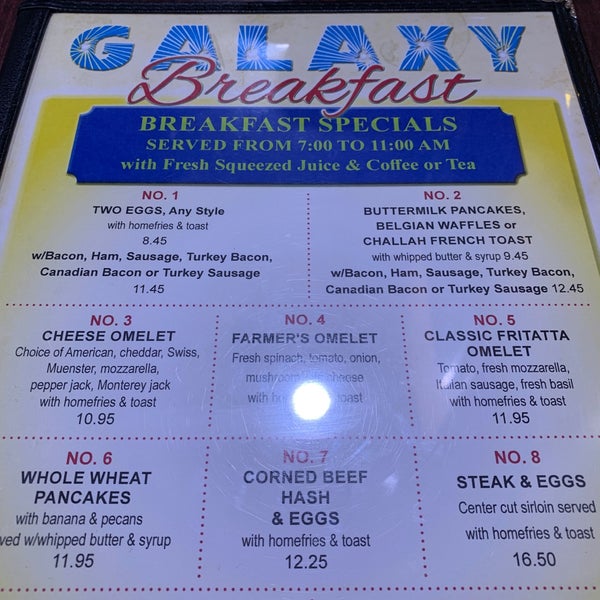 Photo taken at Galaxy Diner by Jason C. on 12/18/2018