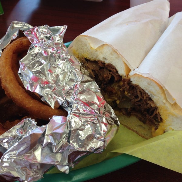 Photo taken at Figueroa Philly Cheese Steak by David G. on 12/23/2013