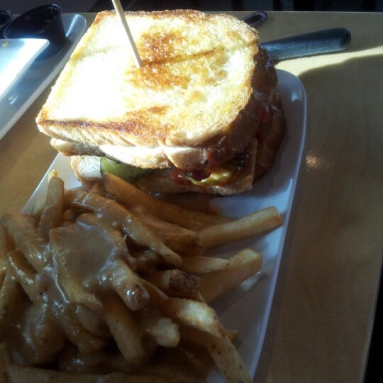 Photo taken at Crave Real Burgers by Mitch S. on 1/30/2013
