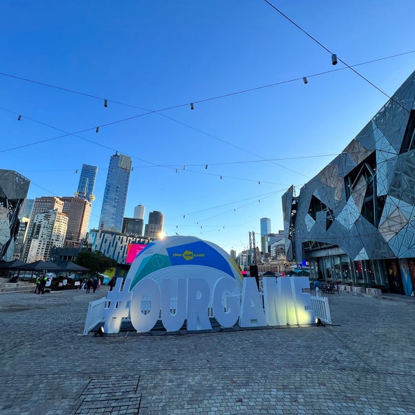 Photo taken at Federation Square by SUPERADRIANME on 8/3/2023