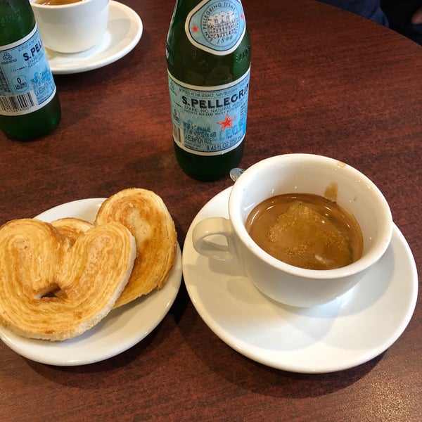 Got a double espresso and a palmier. Both were great!