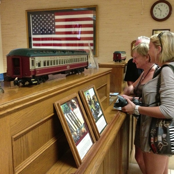 Photo taken at Amtrak - Napa Wine Train Depot (NPW) by Caterina Z. on 9/19/2013