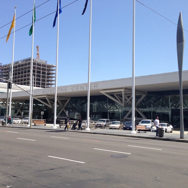 Photo taken at Moscone Center by Tomoyuki A. on 4/28/2013