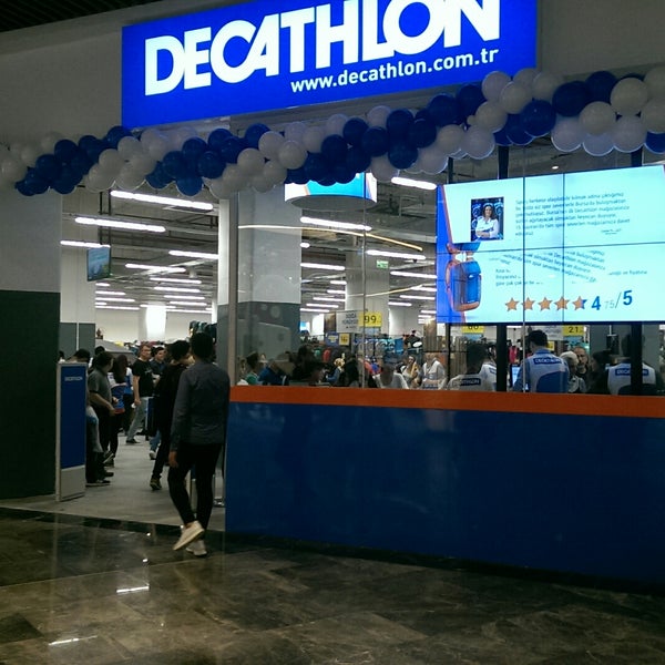 decathlon sporting goods shop in nilufer
