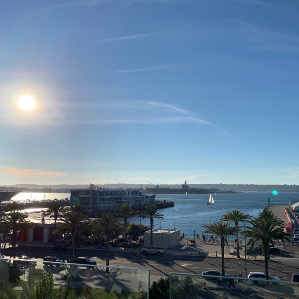 Photo taken at SpringHill Suites by Marriott San Diego Downtown/Bayfront by Brian W. on 12/8/2018