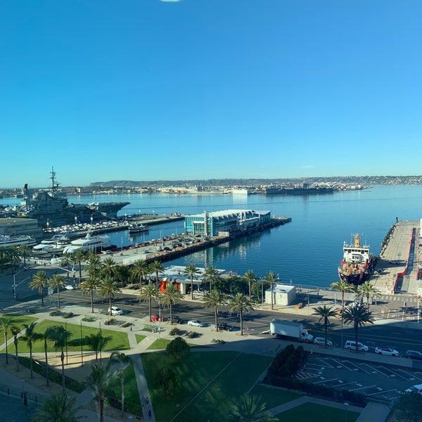 Photo taken at SpringHill Suites by Marriott San Diego Downtown/Bayfront by Brian W. on 12/8/2018