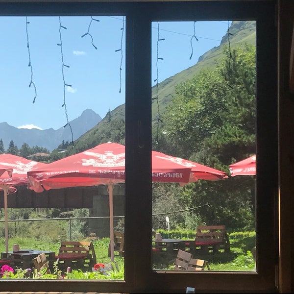 8/16/2018 tarihinde San C.ziyaretçi tarafından Restaurant Cozy Corner Kazbegi'de çekilen fotoğraf