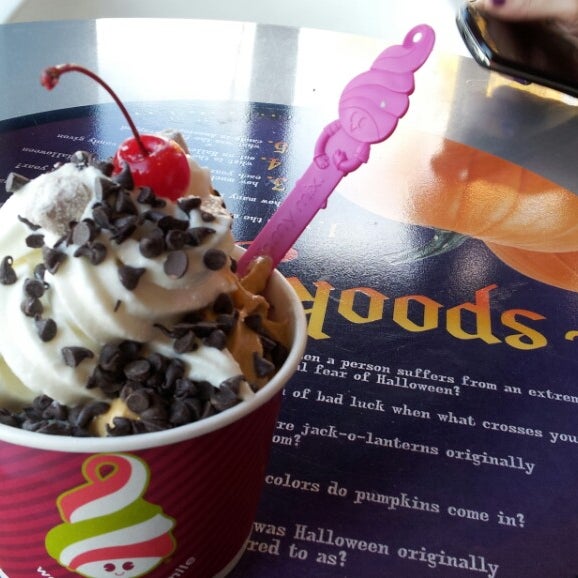 Photo taken at Menchies by Guy M. on 11/9/2013