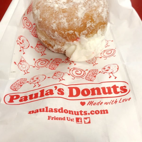 Photo taken at Paula&#39;s Donuts by Amy G. on 6/12/2019