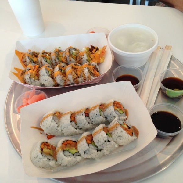 Photo taken at Rollbotto Sushi by Kay S. on 4/8/2013
