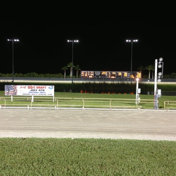 Photo taken at Daytona Beach Kennel Club and Poker Room by Mike H. on 7/4/2013