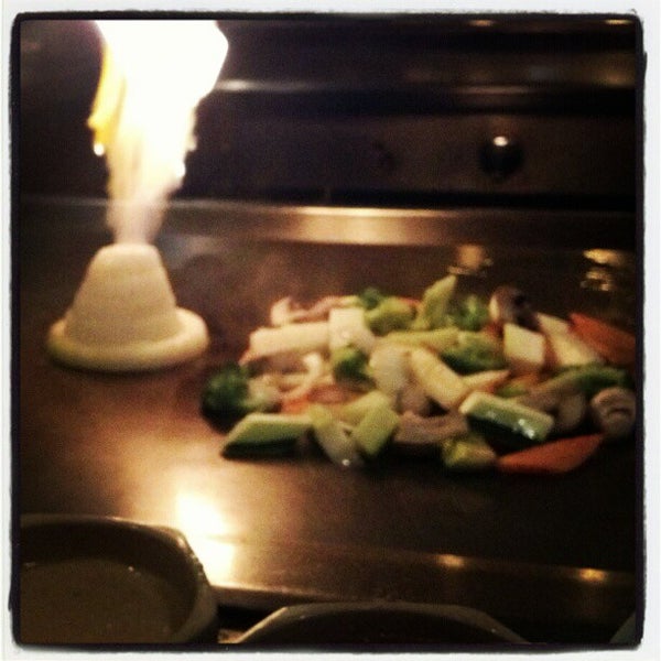 Photo taken at Sawa Hibachi Steakhouse &amp; Sushi Bar by Brittany B. on 10/12/2012