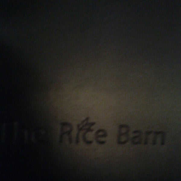 Foto tirada no(a) The Rice Barn por Adrian N. em 10/26/2012