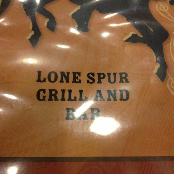 Photo taken at Lone Spur Grill &amp; Bar by Maria H. on 4/6/2013