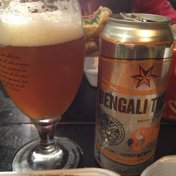 Sixpoint Bengali Tiger, amarga que é o capeta!!! Mas desce muito bem com o hamburger.