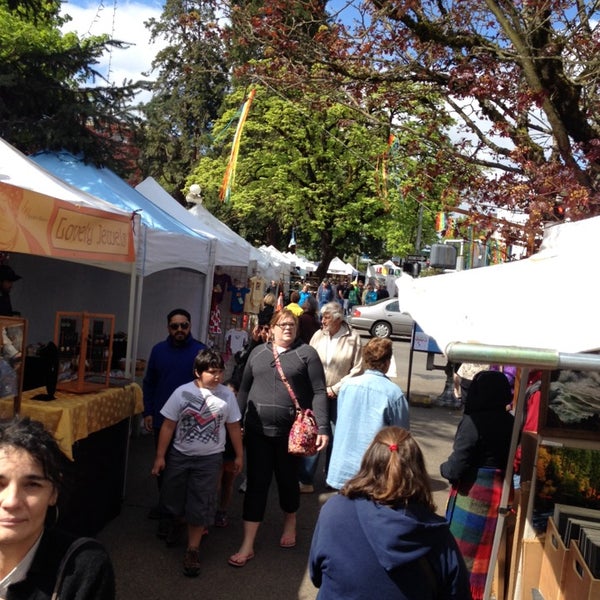 Photo taken at Eugene Saturday Market by Chad W. on 4/12/2014