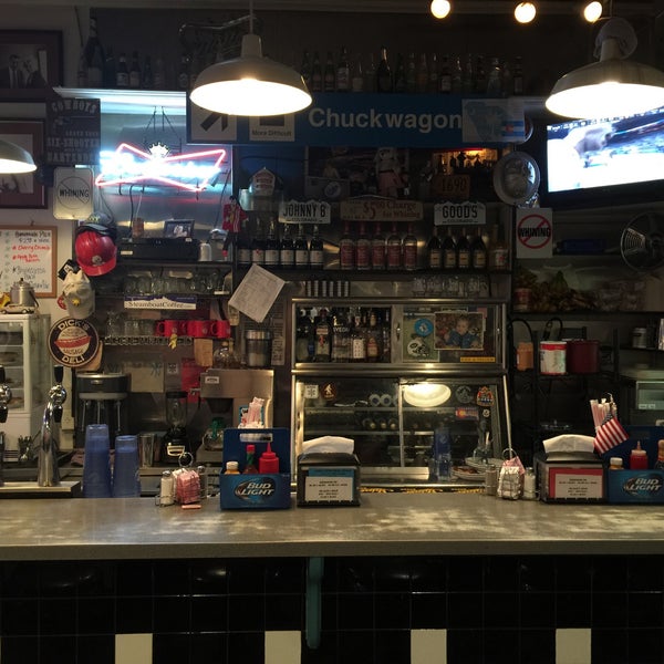 Photo taken at Johnny B Good&#39;s Diner by Airrion F. on 3/20/2015