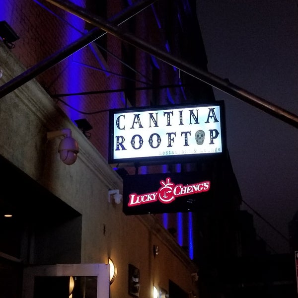 Photo taken at Cantina Rooftop by Maggie on 4/15/2018