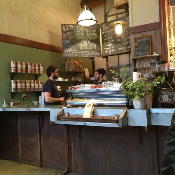 Photo taken at Bowery Coffee by Dy C. on 3/7/2013