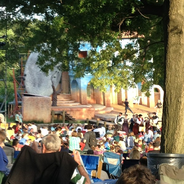 Photo taken at Shakespeare in the Park by Brad L. on 6/14/2013