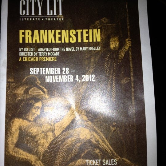 10/2/2012에 Andrea Y.님이 City Lit Theater에서 찍은 사진