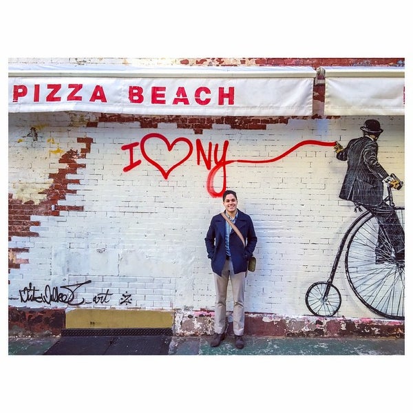 3/19/2015 tarihinde Angel O.ziyaretçi tarafından Pizza Beach'de çekilen fotoğraf