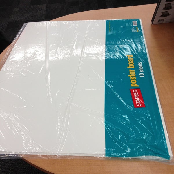 Poster Board Staples