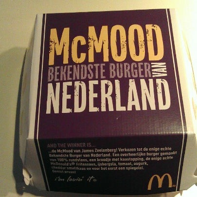 รูปภาพถ่ายที่ McDonald&#39;s โดย Menno H. เมื่อ 10/25/2012