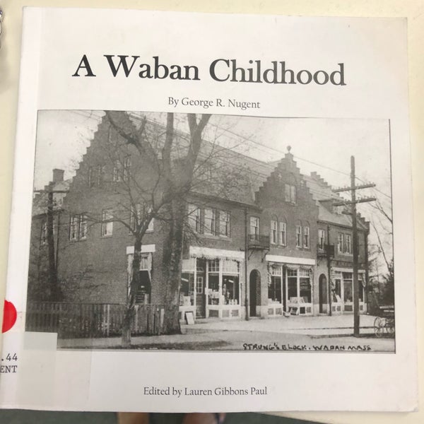 Waban Library Waban'da Kütüphane