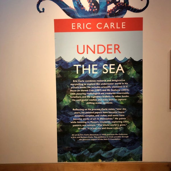 Photo taken at The Eric Carle Museum Of Picture Book Art by Meredith C. on 11/8/2019