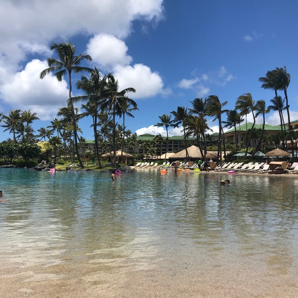 8/18/2018 tarihinde Constance D.ziyaretçi tarafından Grand Hyatt Kauai Salt Water Lagoon'de çekilen fotoğraf