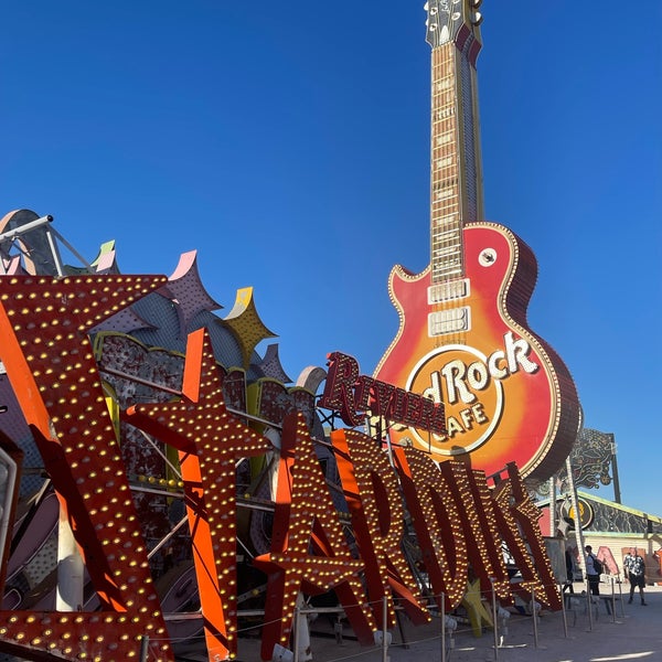 Photo taken at The Neon Museum by April on 10/30/2023