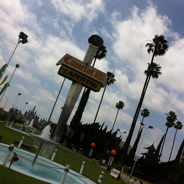 Photo taken at Camelot Golfland by Megan B. on 4/6/2013