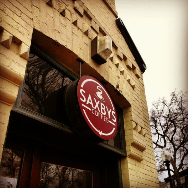 Photo taken at Saxbys Coffee by Evan S. on 12/31/2012