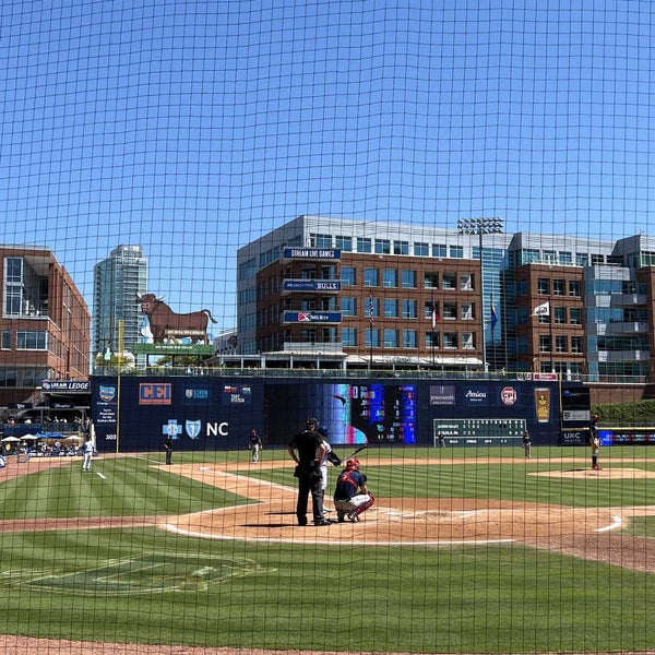 Photo taken at Durham Bulls Athletic Park by Alex S. on 4/11/2023