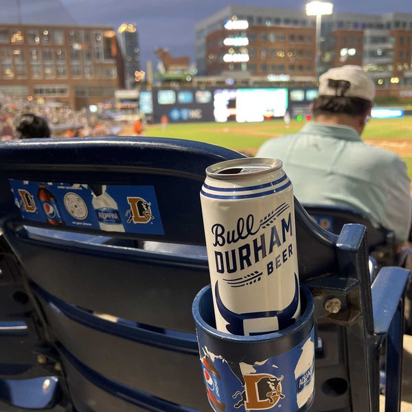 Photo taken at Durham Bulls Athletic Park by Alex S. on 9/22/2022