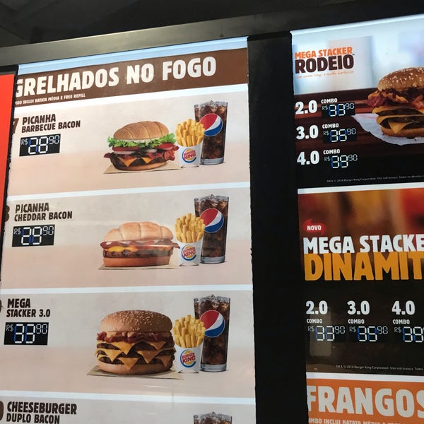 Burger King - Fast-food à São Paulo