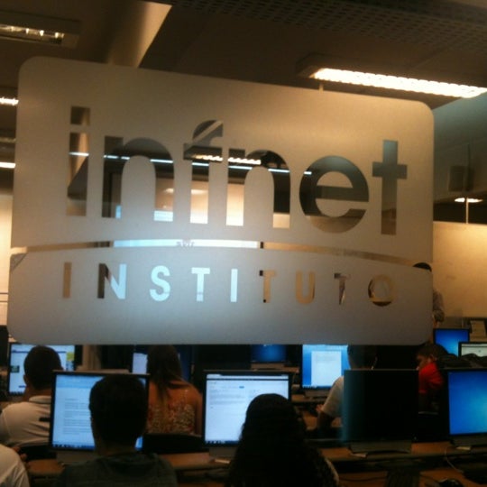 Photo taken at Instituto Infnet by Bruna M. on 1/14/2013