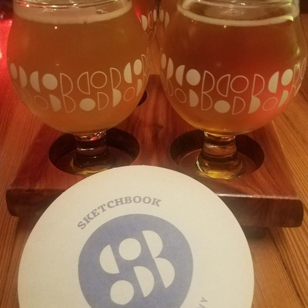 Photo taken at Sketchbook Brewing Co. by Adam D. on 8/1/2019
