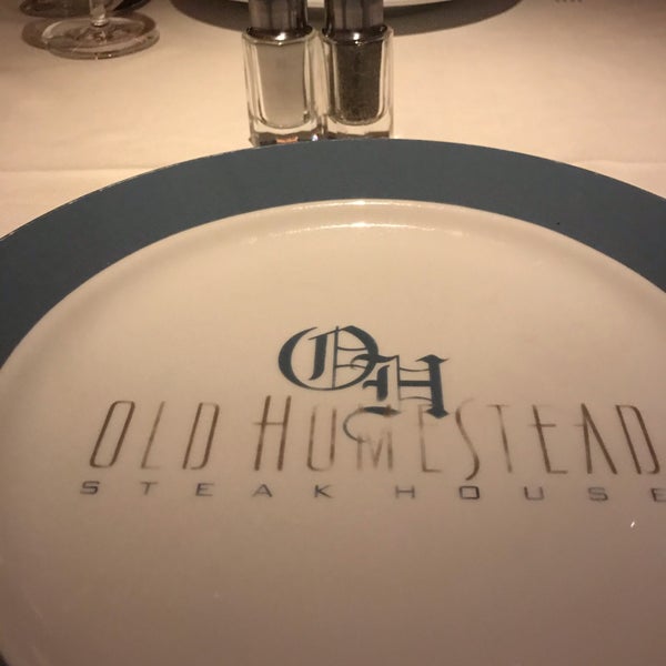 Снимок сделан в Old Homestead Steakhouse пользователем Joshua B. 3/4/2020