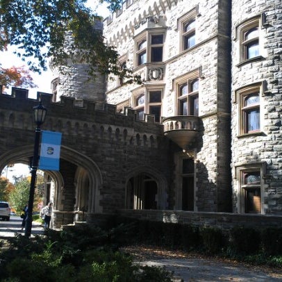 Photo taken at Arcadia University by Clelia S. on 10/20/2012