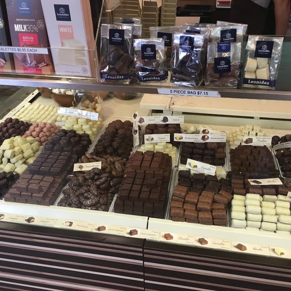 Photo taken at Leonidas Chocolate by Tom C. on 6/21/2016
