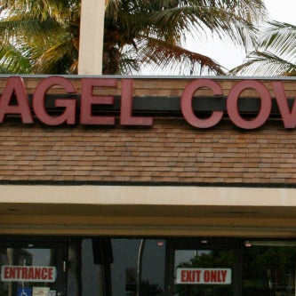 For a true New York deli experience in Miami-Dade County, visit Harriet and Bob's Bagel Cove in Aventura.
