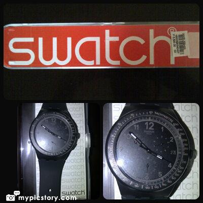 swatch black efficiency