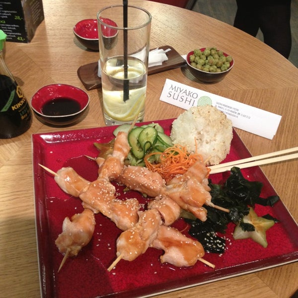 Photo taken at Miyako Sushi by Evgenia S. on 3/8/2013