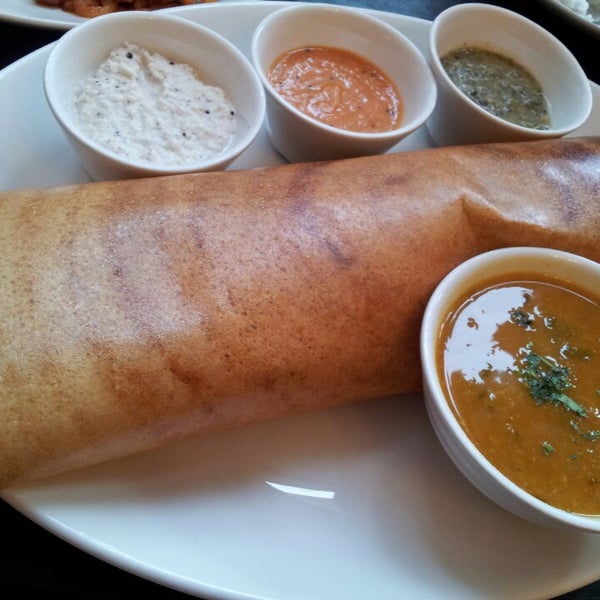 Das Foto wurde bei Tanjore: South Indian Restaurant von Christine L. am 7/11/2013 aufgenommen