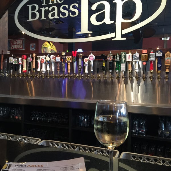 Photo taken at The Brass Tap by Rebecca and Jeff C. on 8/29/2015