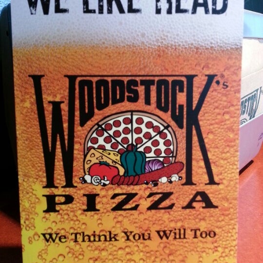 Photo taken at Woodstock&#39;s Pizza by Lindsay D. on 10/6/2012