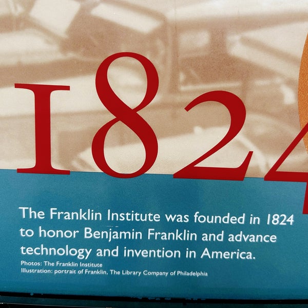 Photo taken at The Franklin Institute by Femi A. on 9/13/2023